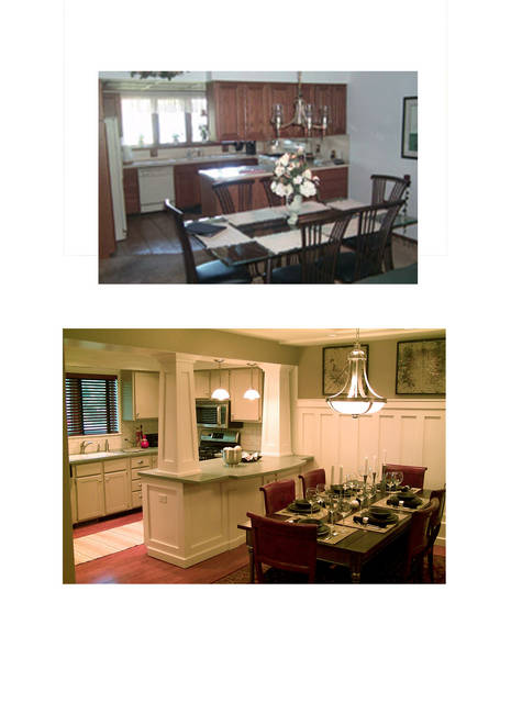 The kitchen in my condo . . . before and after. - SeeMyProfile