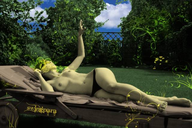 in the enchanted garden - swingpara