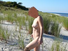 spacer na plaży