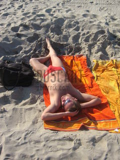 la playa 