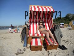 na plaży