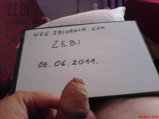 Czeka na buziaka  :)) - Zebi