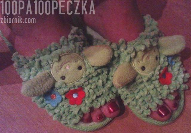 Kapcie Owieczki 02 - 100pa100peczka