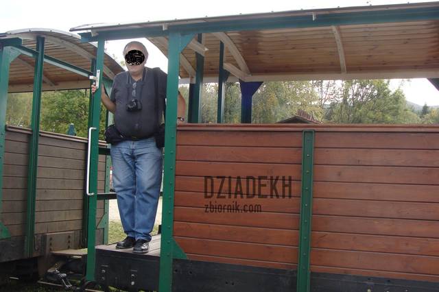 Na stacji docelowej w Przysłupie - dziadekh