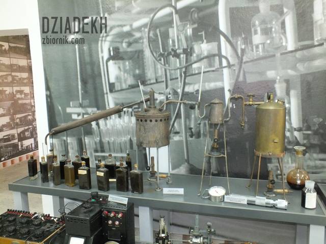 Sprzęt laboratoryjny z epoki Łukasiewicza - dziadekh