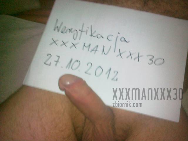 weryfikacja - xxxmanxxx30