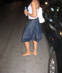 barefoot
