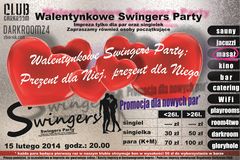 15 lutego Walentynkowe Swingers Party