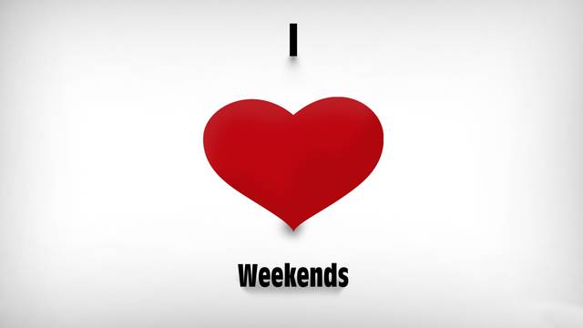 I LOVE WEEKEND - mlody_konkret
