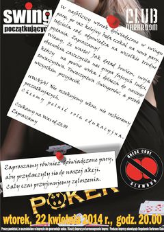 Wtorek, 22.04.2014 r. – Swing dla początkujących