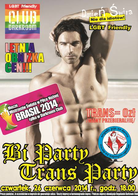Czwartek, 26.06.2014 r. - LGBT Friendly - DARKROOM24