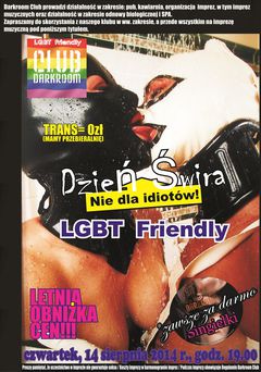 14 sierpnia 2014 Bi Party&Trans Party