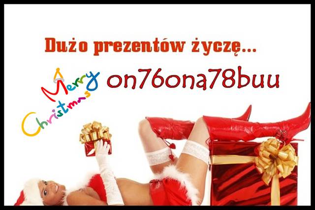 WESOŁYCH ŚWIĄT KOCHANI - on76ona78buu