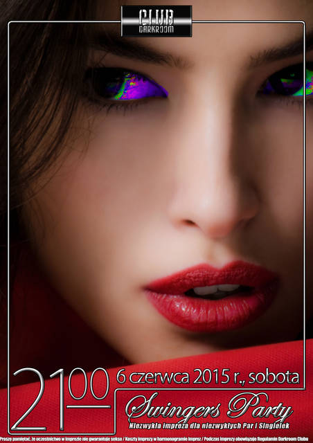 Sobota, 6 czerwca 2015 r. - Swingers Party - DARKROOM24
