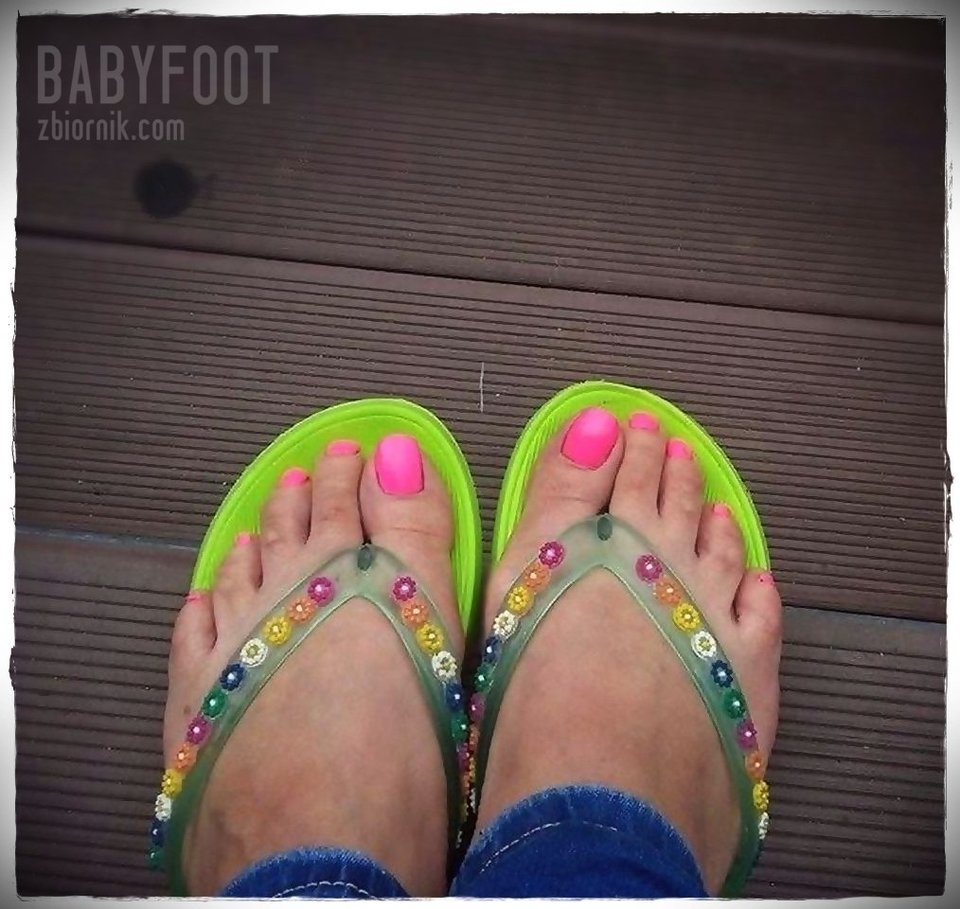 Zielone japonki - Babyfoot