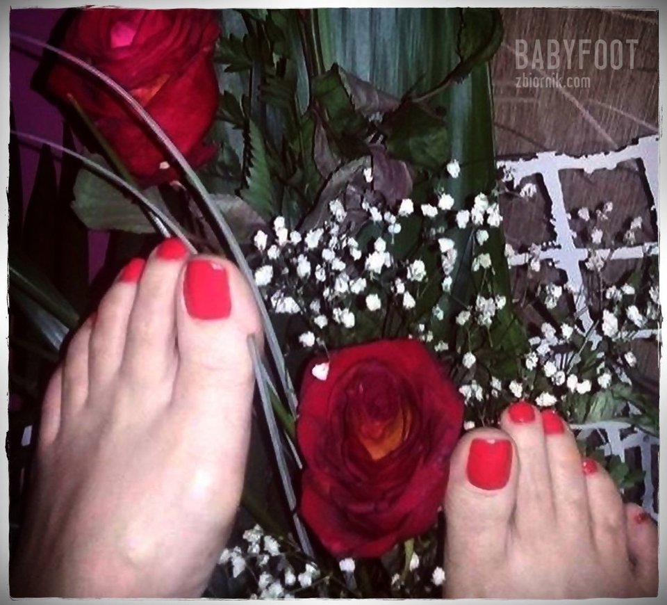 czerwone lizaczki - Babyfoot