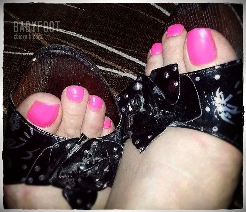 czarne klapeczki - Babyfoot