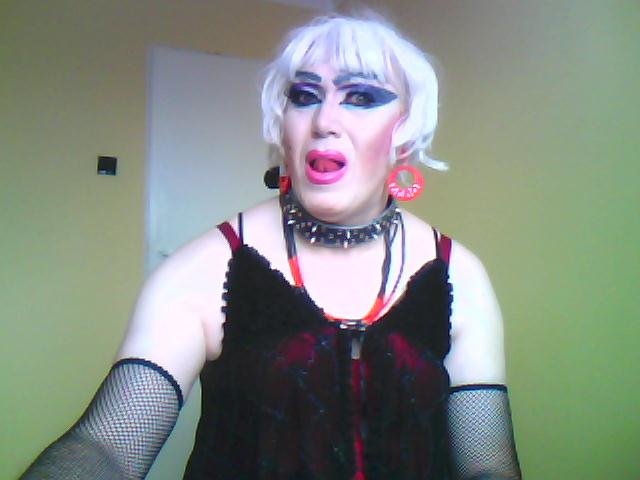 Szmineczkatrans. w mocnym makijażu do sexu.tel.512721685 - szmineczkatrans