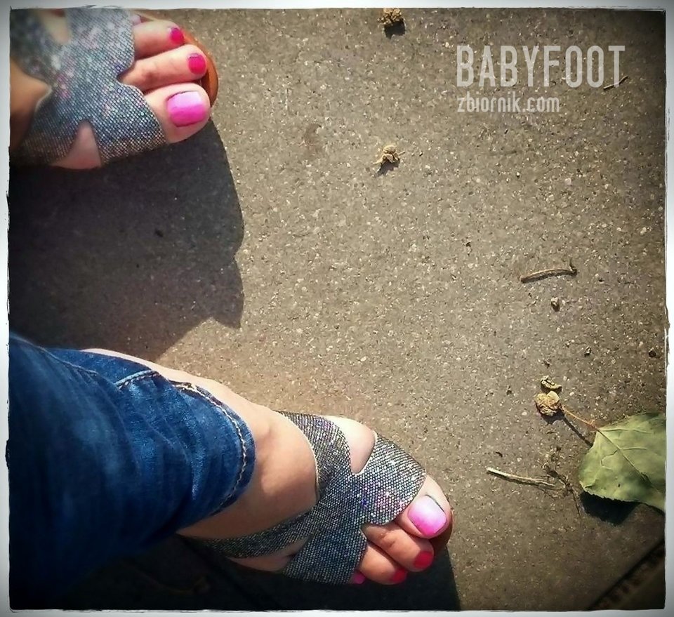 Brokatowe Klapeczki - Babyfoot