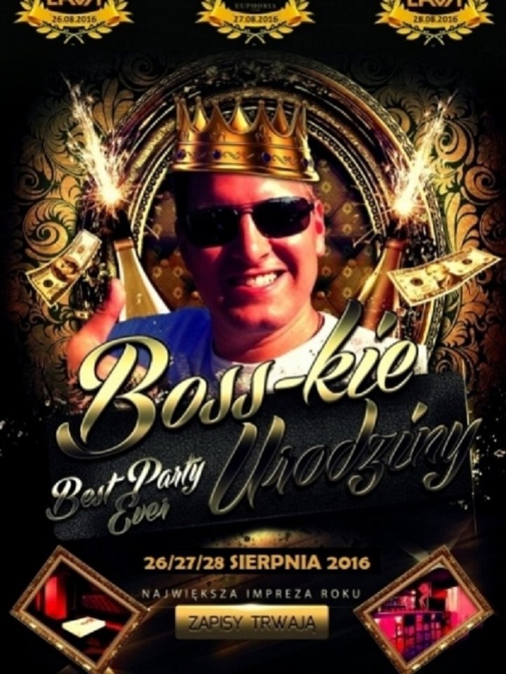 THRIATHLON URODZINOWY BOSSA DZIEŃ I - IMPREZA z DJ 26.08.2016 - LavaClub