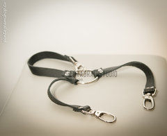Feet cuffs with belts "Feet cage"-get it on www.pentagramshop.eu