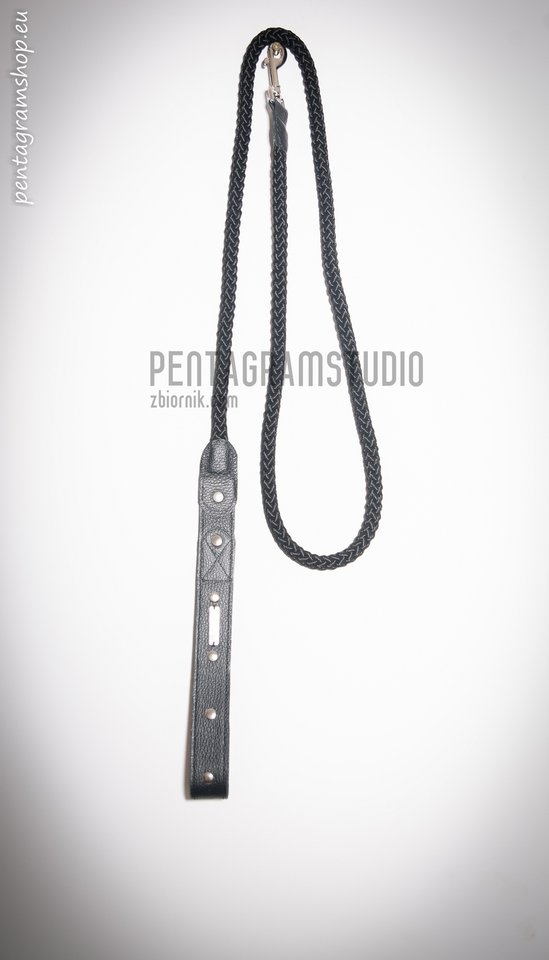 Elegant rope leash "Devils Rope"-get it on www.pentagramshop.eu - pentagramstudio