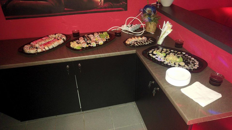 dziś serwujemy znakomite SUSHI w Clubie LaVa! - LavaClub