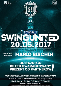 20.05.2017 SOBOTA - OFICJALNA IMPREZA TOWARZYSZĄCA SWING UNITED