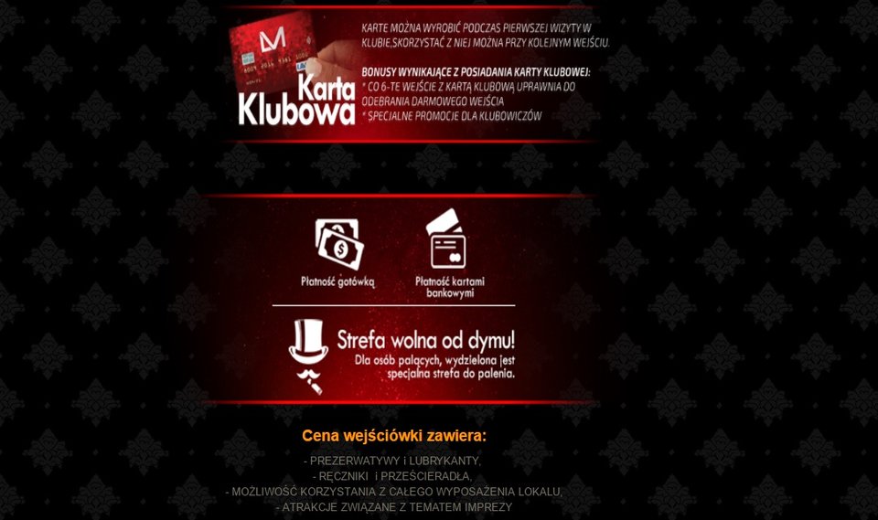 informacje o Clubie LaVa! - LavaClub