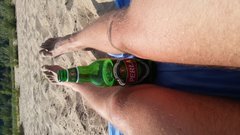 Plaża...Wał Zawadowski...Pełen relax..