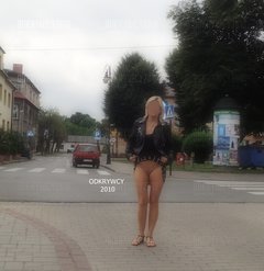 Na środku skrzyżowania ...
