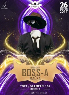 26.08.2017 SOBOTA - URODZINY BOSS-A MAĆKA