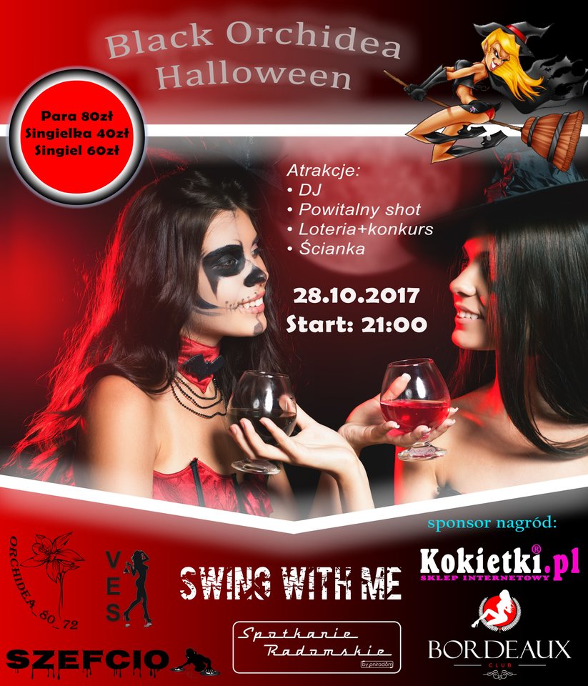 Black Orchidea Halloween - Vesperka