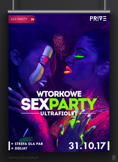 31.10.2017 WTOREK - WTORKOWE SEX PARTY