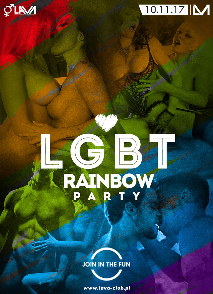 LGBT - BISEX RAINBOW SEX PARTY - 10.11.2017 r. (piątek) - LavaClub