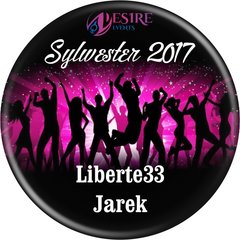 Przypinka Sylwester 2017