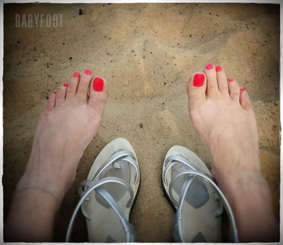 Na plaży - Babyfoot