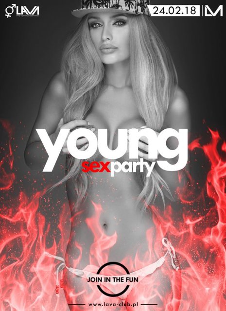 YOUNG LOVE SEX PARTY - 24.02.2018 r. (sobota) - LavaClub