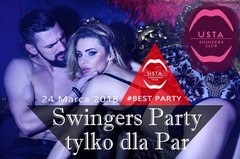 W końcu impreza tylko dla PAR w Sobotę w Usta Swingers Club