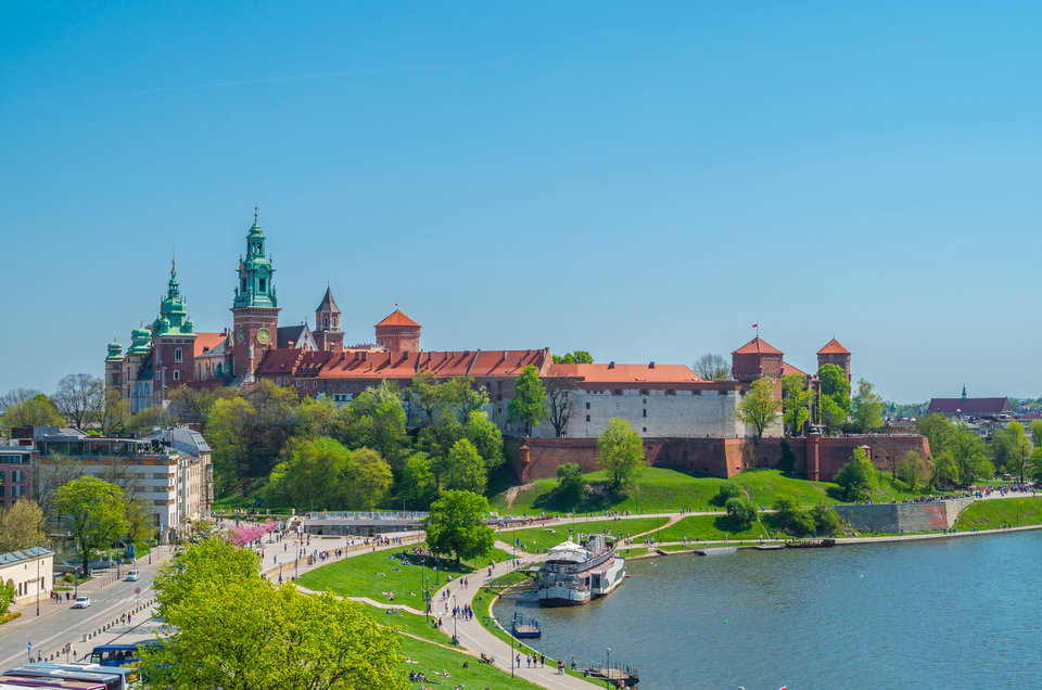 Wawel w słońcu - mystic