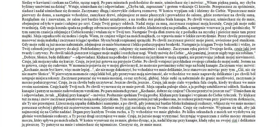 ,,Pierwsze spotkanie" - Real_virgin