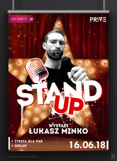16.06.2018 SOBOTA - STAND-UP NIGHT (SEX PARTY)