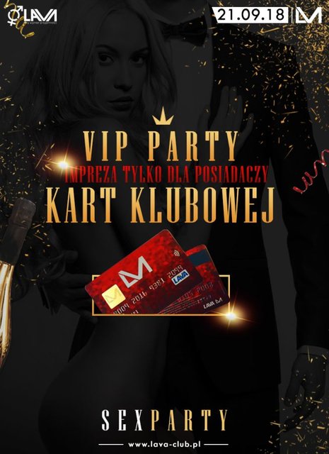 VIP PARTY - TYLKO DLA POSIADACZY KARTY KLUBOWEJ - LavaClub
