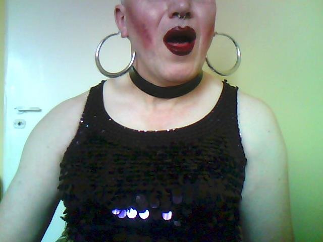 Suka w obroży do głębokiego oralu.💋Paola-trans.💋 - szmineczkatrans