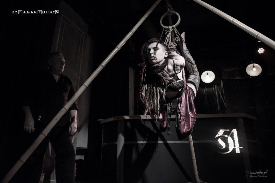 Gdański Mistrz Shibari Gan Raptor na BFF 2019 - BalticFetishFactory