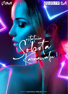 OSTATNIA SOBOTA KARNAWAŁU - SEX PARTY - 02.03.2019 r. (sobota)