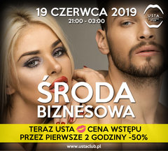 19.06 - Biznesowa Środa w USTA SWINGERS CLUB!