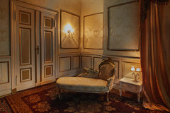 moje  studio - gold room