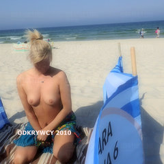 Na plaży słońce smaży ...