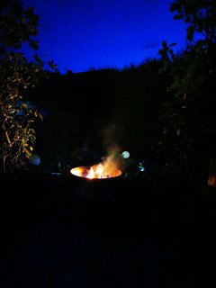 Piękna noc  i Twój żar  . . . 🔥  A może to tylko ognisko?